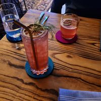 Drinks (they have non-alcoholic options too) at Southern Belle in Atlanta