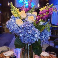 fresh flowers at Southern Belle in Atlanta