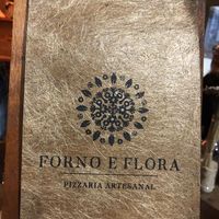 Menu at Forno e Flora in Ubatuba