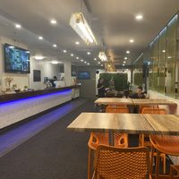 Dining and bar area at TruFusion in Rockhampton