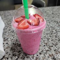 Pink Panther Smoothie at Vegan Town in Johnson City