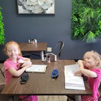 Excited! at Vegan Town in Johnson City