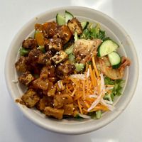 Bibimbowl (vegan option)  at Mad Radish - Bloor St in Toronto