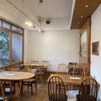 Seating  at Uno Yukiko Cakes in Kyoto
