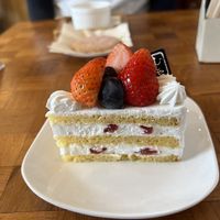 Strawberry Cake  at Uno Yukiko Cakes in Kyoto