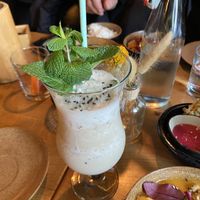 Smoothie 🥭  at TA Vegan House in Hamburg