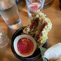 Crispy tofu 😍  at TA Vegan House in Hamburg