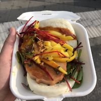 mantou bao bun  at TA Vegan House in Hamburg