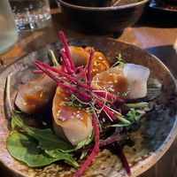 ENDLESS LOVE -Steamed dumplings at TA Vegan House in Hamburg