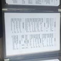 Menu at TA Vegan House in Hamburg