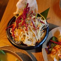 Papaya salad at TA Vegan House in Hamburg