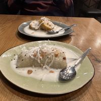 The deserts were to die for! 😋  at TA Vegan House in Hamburg