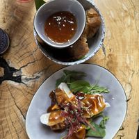 Wantan variations .  at TA Vegan House in Hamburg