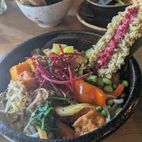 Udon Nudeln at TA Vegan House in Hamburg