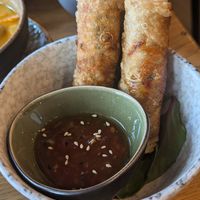 Frühlingsrollen at TA Vegan House in Hamburg