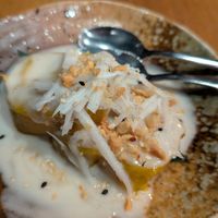 Delicious dessert at TA Vegan House in Hamburg