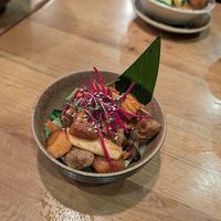 'Halloween' (pumpkin tapas) at TA Vegan House in Hamburg
