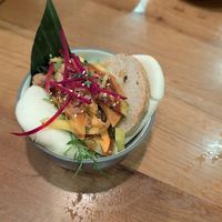 Bao bun at TA Vegan House in Hamburg