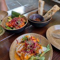 Lunch at TA Vegan House in Hamburg