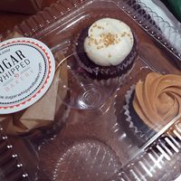 Yummy gluten-free, vegan cupcakes to go. at Sugar Whipped Bakery in Lititz