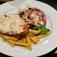 Vegan Parmie #Veganuary at Hotel Monier in Darra