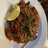 Vegan Chicken fettuccine   at Hotel Monier in Darra