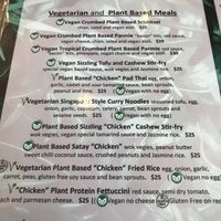 Menu  at Hotel Monier in Darra