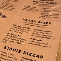 Clever names   at Daddy Greens Pizzabar - Iso Roobertinkatu in Helsinki