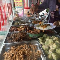 From these you choose what you want with your rice  at Thien Nam in Phu Quoc