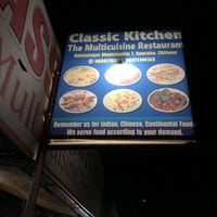 Front sign  at Classic Kitchen in Ratnanagar