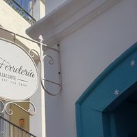 Sign at La Ferretería  in La Palma