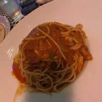 Speghetti napolitana   at Real Cafe Restaurante in Trinidad