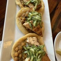 Street Food Double with Jerk Tofu  at Oyo in Pleasanton