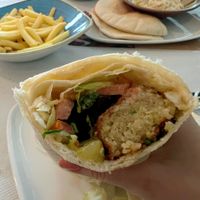 Falafel Aubergine  at Alwan in Ta Xbiex