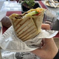 Falafel wrap  at Alwan in Ta Xbiex