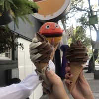 Cono de helado  at Fat Vegan in Mexico City