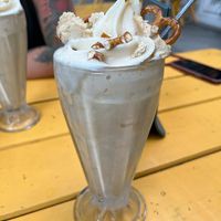 Salty Vegan - with Pretzels at Fat Vegan in Mexico City