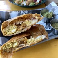 Chimichunga  at Fat Vegan in Mexico City