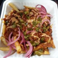 Papanachos (buena porción, yo me llené solo con estos) at Fat Vegan in Mexico City