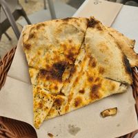 Garlic bread at Il Forno A Legna in Ronda