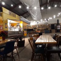 The truck and stage at Earthworm Kitchen - Food Truck in Lancaster