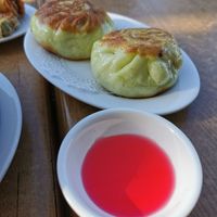 Shanghai buns at Little Bird Dim Sum in Vancouver