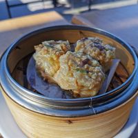 Beyond meat dumplings at Little Bird Dim Sum in Vancouver