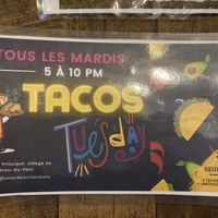   at Café Bistro du Village in Saint-mathieu-du-parc