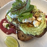 Avocado toast  at Willow Urban Retreat in Armadale