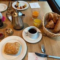 Vegan options at breakfast (more available;))  at Flux in Hannoversch Munden