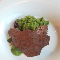 chocolate mousse at Flux in Hannoversch Munden