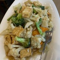 Chow mein with tofu and veges  #Veganuary at Wong Gok in Dunedin