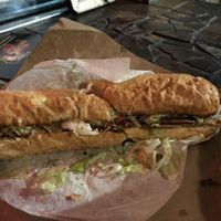 Vegan Philly cheesesteak  at Spak Brothers in Pittsburgh