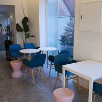 Interior of location, seating area at Seolbom 설봄  in Seoul